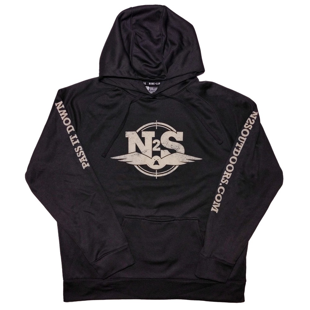 NINE LINE APPAREL N2SOutdoors N2S North South Pullover Hoodie Black XXL 2XL‎
